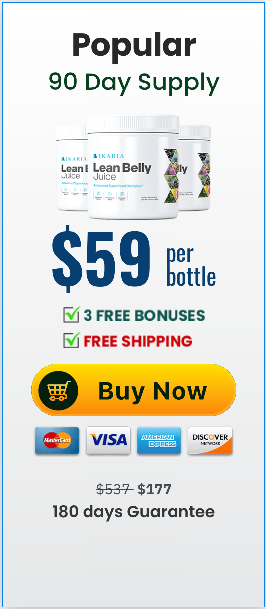 Lean Belly Juice - 3 Bottles